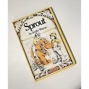 SPROUT by JENIFER WAYNE 1976 HARDCOVER BOOK VINTAGE A BOY AND ELEPHANT
